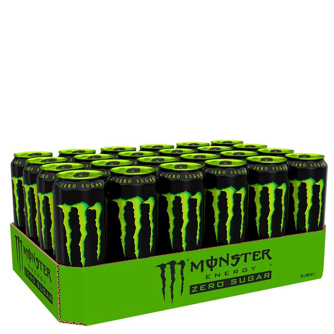 24 x Monster Energy 50 cl Green Zero Sugar