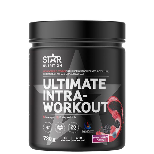 Ultimate Intra Workout Kolhydratspulver 720 g Forest Berries