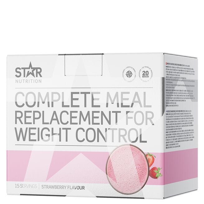 Complete Meal Måltidsersättning Viktkontroll 15 portioner Jordgubb
