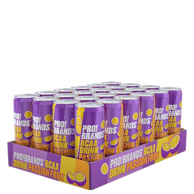 24 x BCAA Energidryck 330 ml Passionfruit