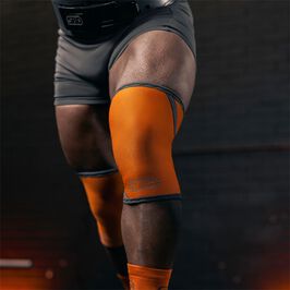 SBD Apparel Forge Powerlifting Knee Sleeves Orange Forge Powerlifting Knee Sleeves Orange