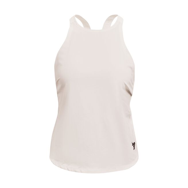 Under Armour Project Rock HG Tank Onyx White