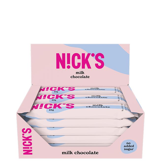 15 x NICKS Chokladbars 25 g Milk Chocolate
