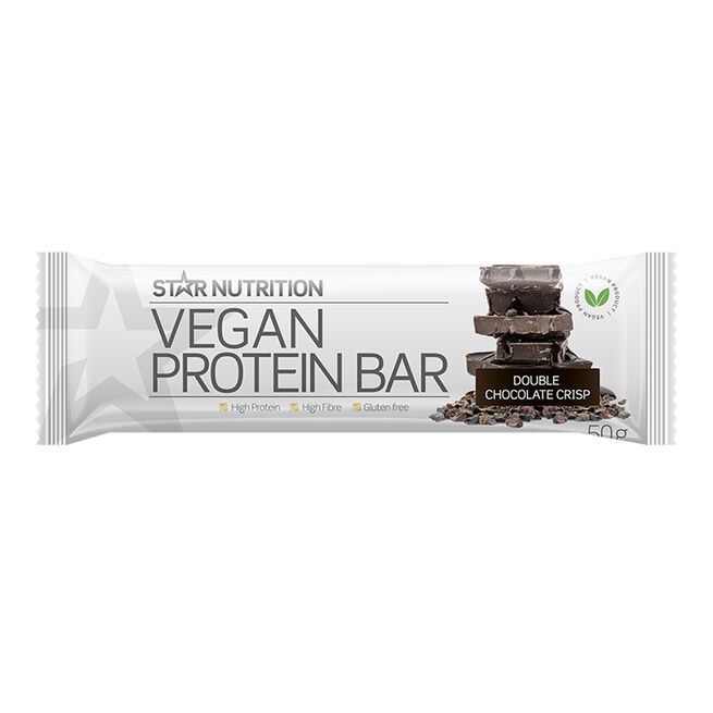 Vegan Protein bar, 50 g, Double chocolate crisp 