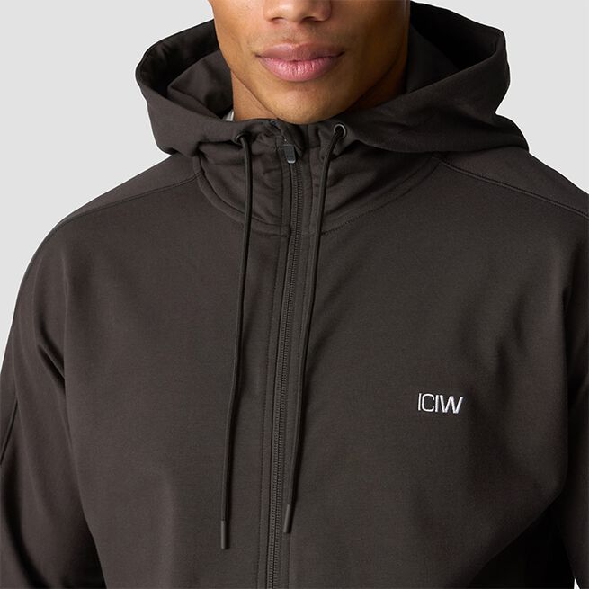 Activity Zip Hoodie Grå