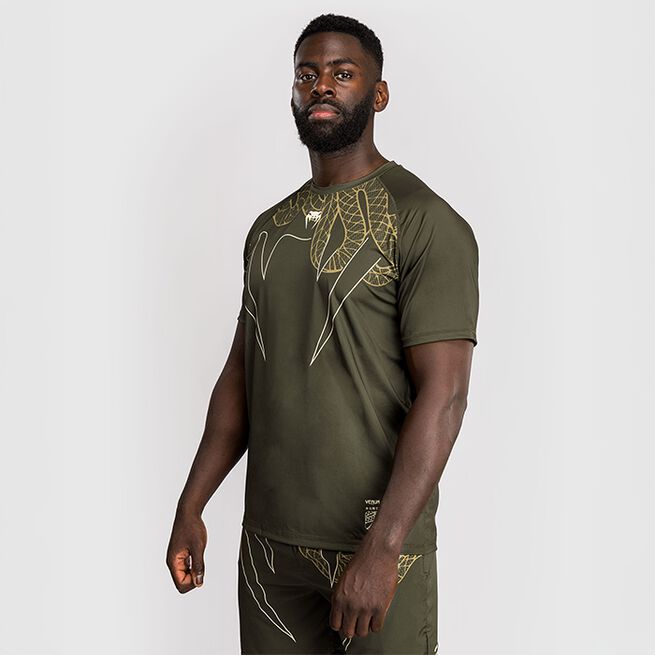 Serpenti Dry Tech T-shirt Khaki Brons Ivory