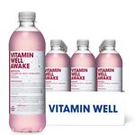 12 x Vitamin Well, 500ml, Awake 