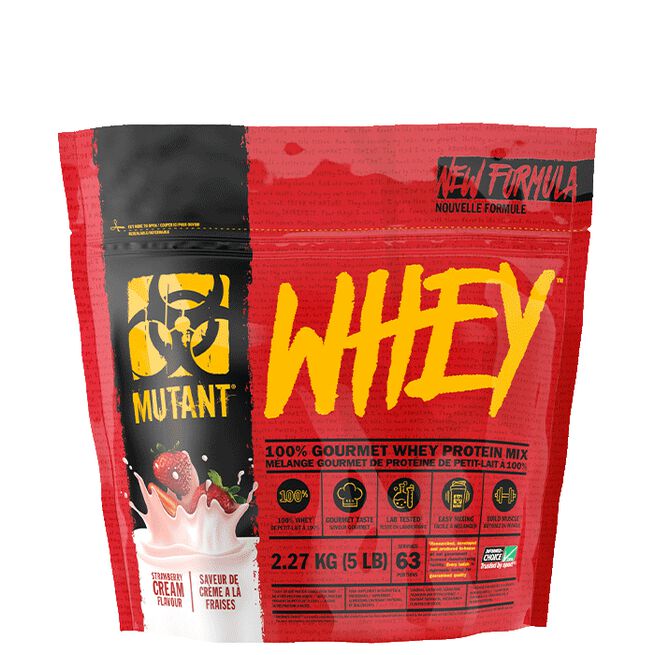 Mutant Whey, 2,27 kg, Strawberry Cream 