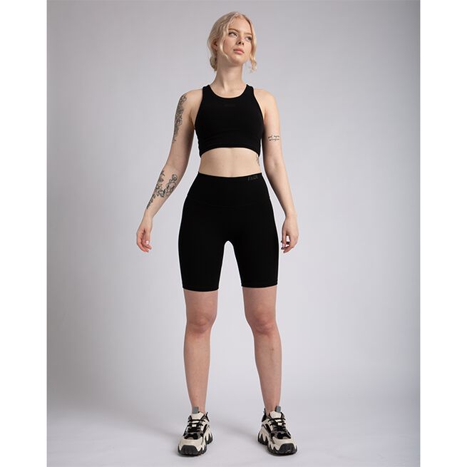 Studio Biker Shorts, Matte Black