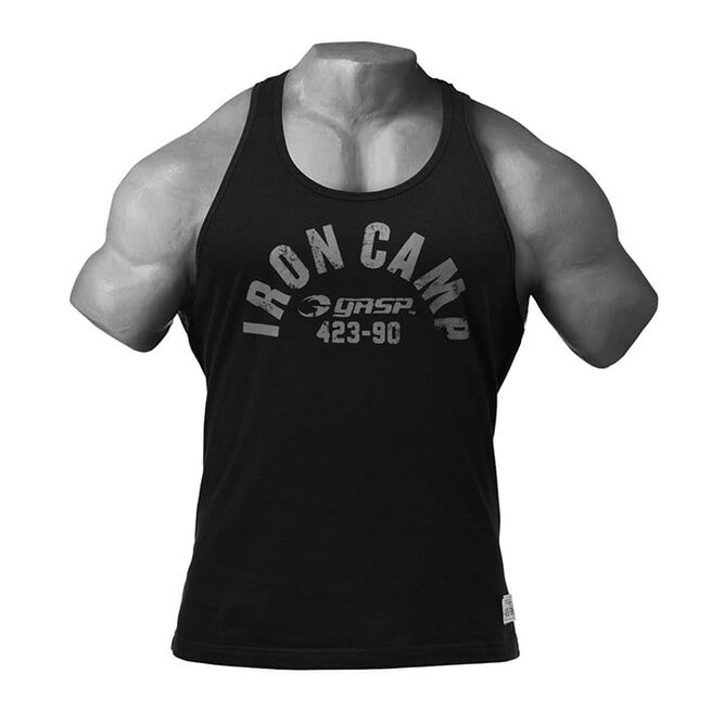 Throwback Tank, Wash Black, M 