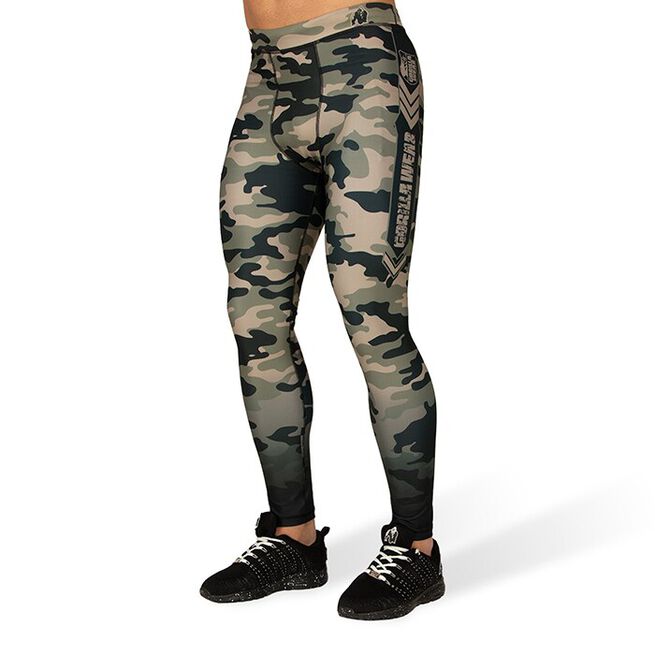 Franklin Men's Tights, Army Green Camo, S 