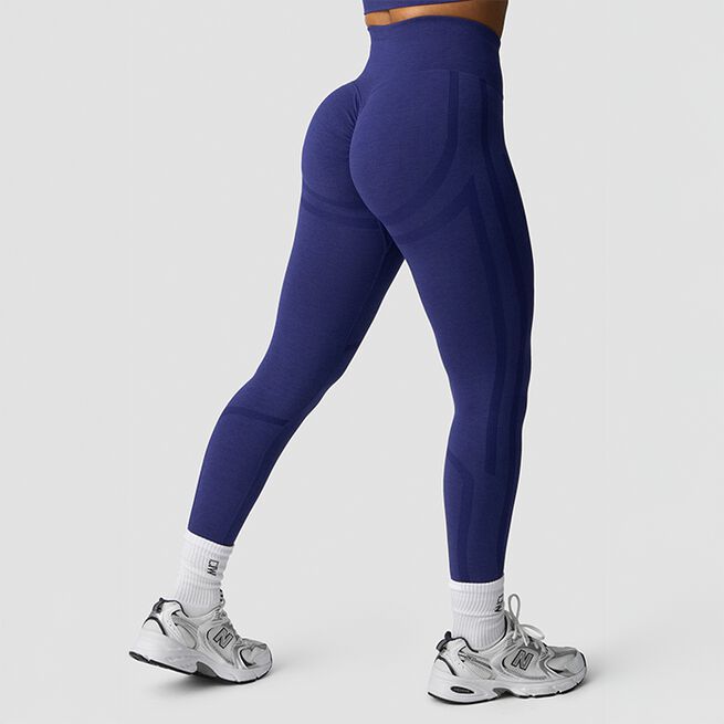 Rush Seamless Tights Mörkblå