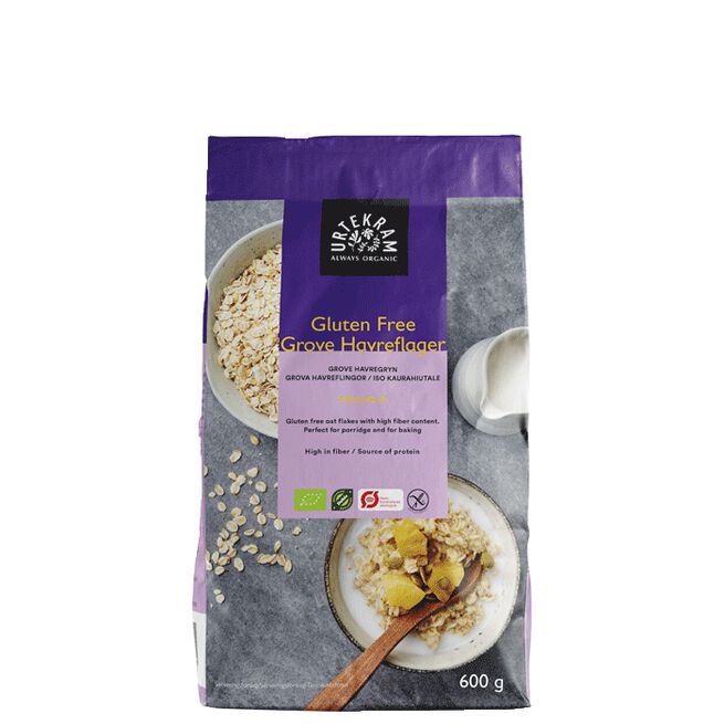 Grova Havreflingor Glutenfri 600 g