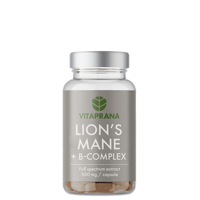 Lions Mane + B-komplex 50 kapslar