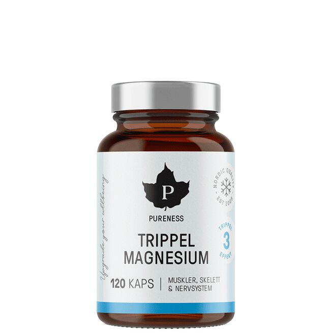 Pureness Trippel Magnesium, 120 caps