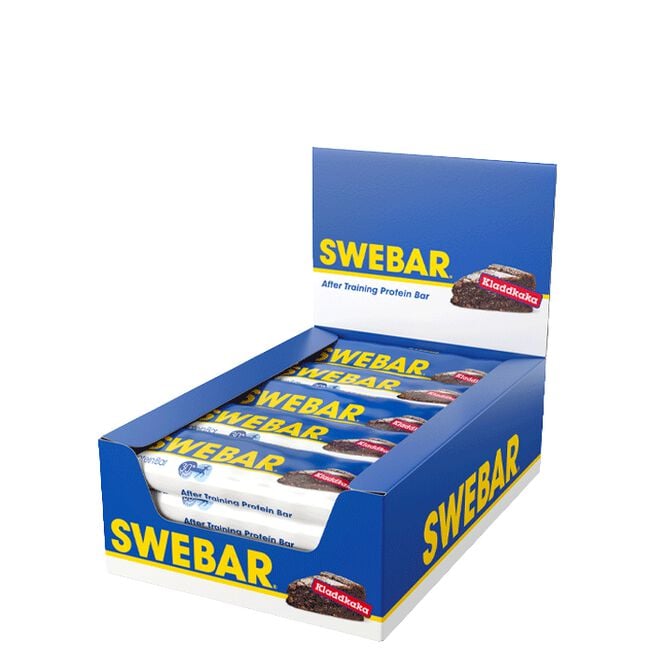 15 x Swebar Proteinbar 55 g Kladdkaka