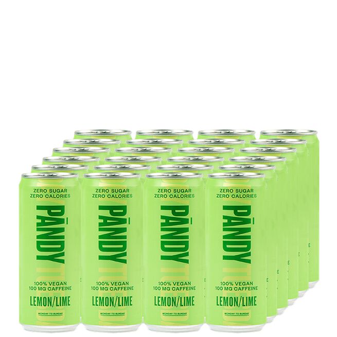 Pändy 24 x Pändy Energy Drink, 330 ml Lemon Lime