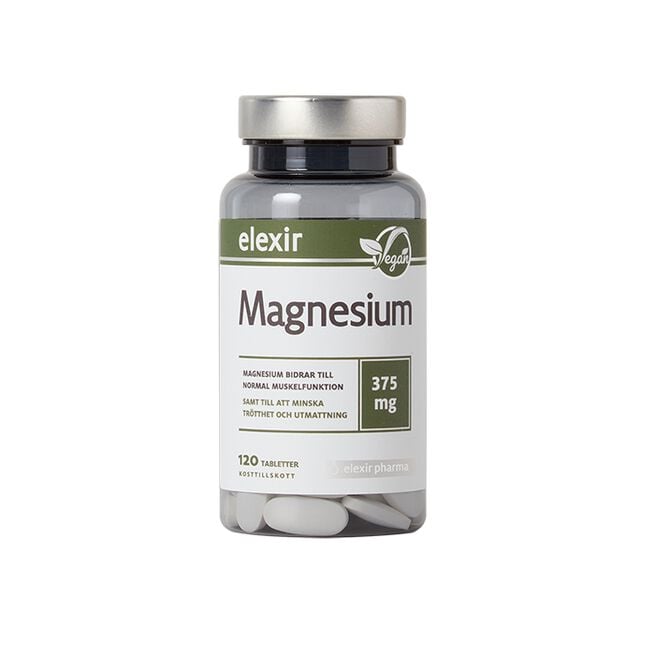 Magnesium 375 mg 120 tabletter