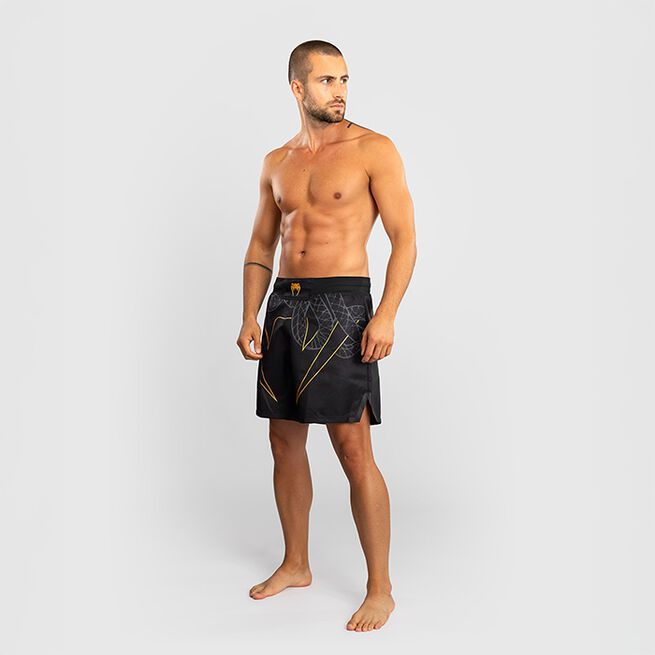 Serpenti Fightshorts Svart Silver Guld