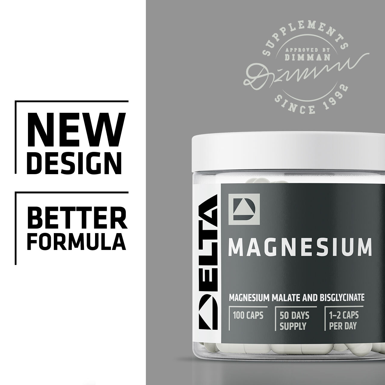 Magnesium 100 kapslar