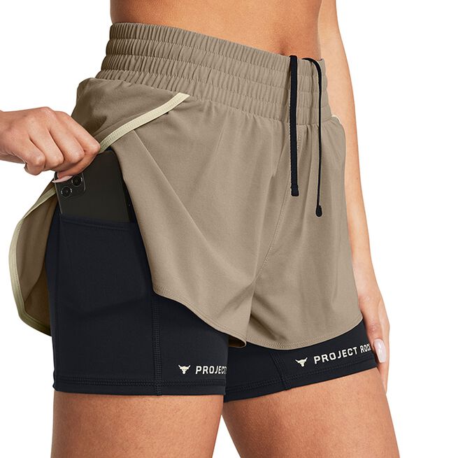 Project Rock Flex Shorts, Taupe