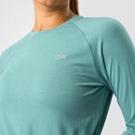 ICANIWILL Define Cropped Adjustable Long Sleeve, Mineral Green