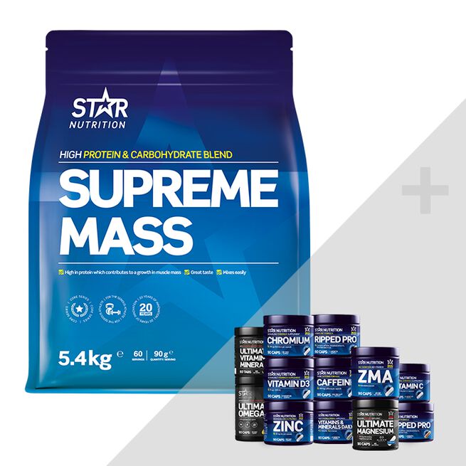 Supreme Mass Gainer 5,4 kg + Bonus Produkt