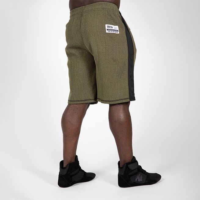 Gorilla Wear Augustine Old School Shorts, Army Green