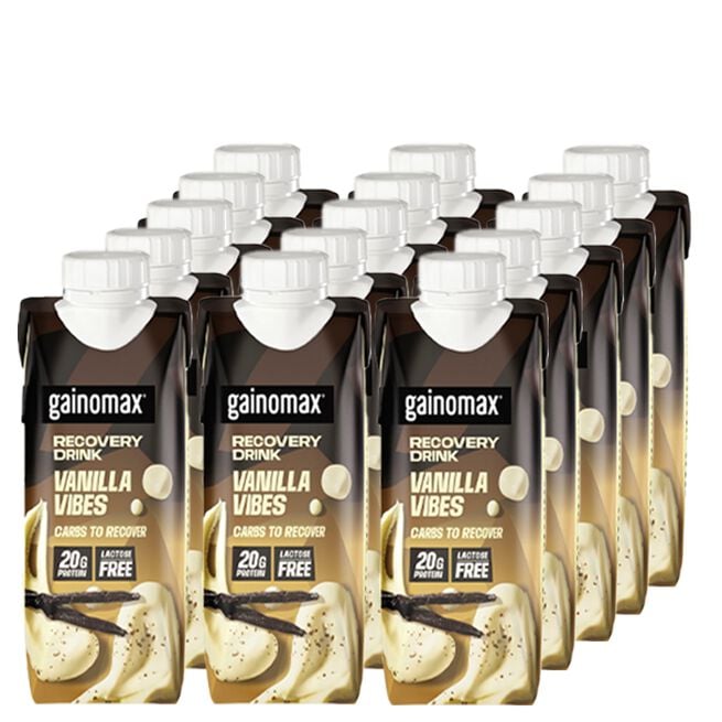 15 x Gainomax Recovery Drink 250 ml Choklad
