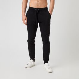 Centre Tapered Sweatpants, Black Beauty, L  Tapered Sweatpants Byxor Svart