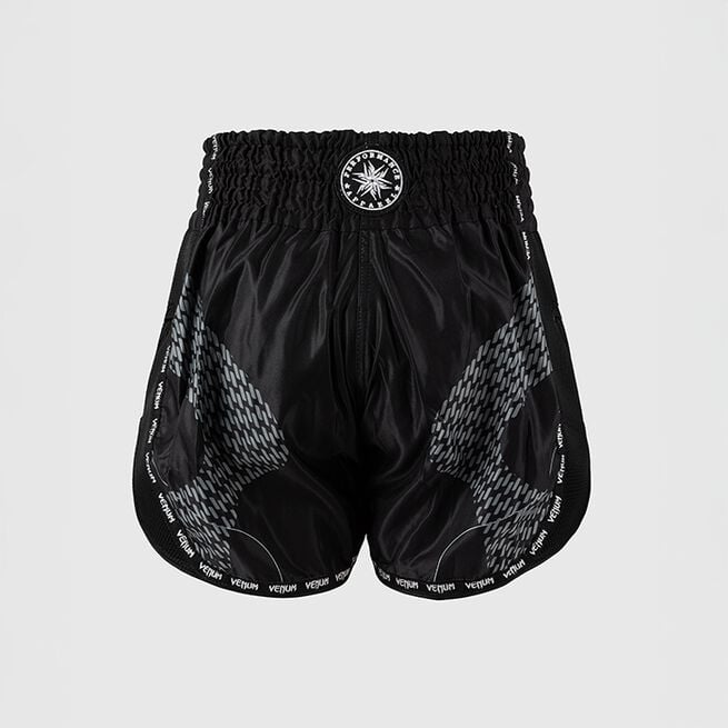 Nexus Muay Thai-Shorts Svart Silver