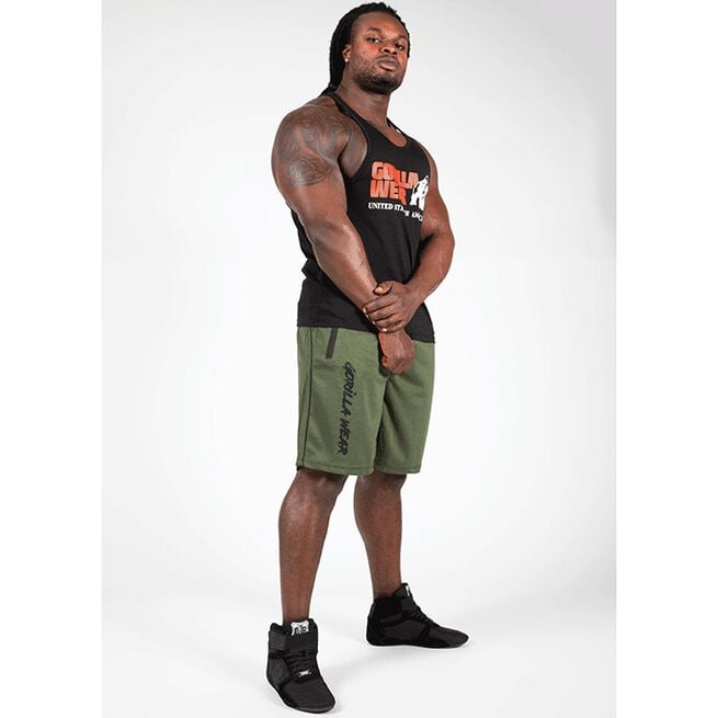 Mercury Mesh Shorts, Army Green/Black
