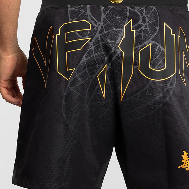 Serpenti Fightshorts Svart Silver Guld
