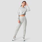 ICANIWILL Adjustable Cropped Hoodie Light GreyICANIWILL Adjustable Cropped Hoodie Light Grey