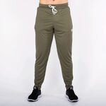 STAR TAPERED MESH PANTS, OLIVE