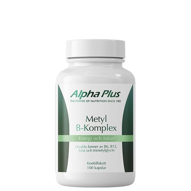 Metyl B-Vitamin Komplex 100 kapslar