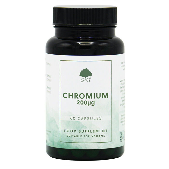 Krom 200MCG 60 kapslar