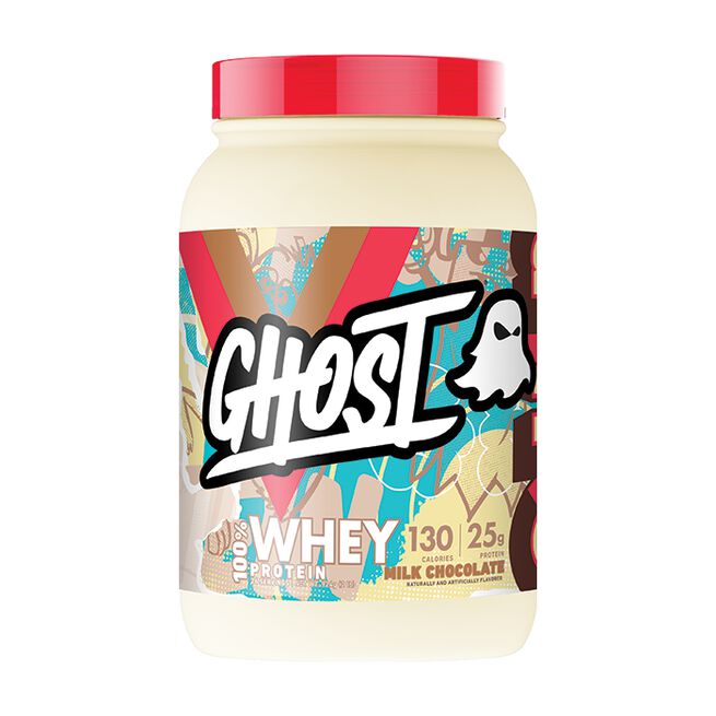 Ghost Whey Vassleprotein 924 g Milk Chocolate