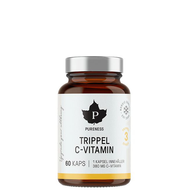 Pureness Trippel C-vitamin, 60 caps