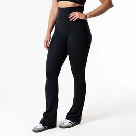 Relode Clean Tights Flared Tall, Black, L  Clean Träningstights Flared Tall Svart