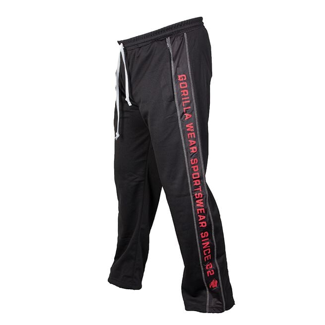 Functional Mesh Pants, Black/Red, XXL/3XL 