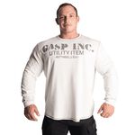 Thermal Gym Sweater, Off White, M 