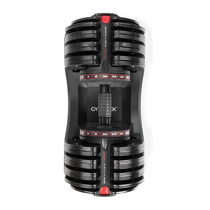Gymstick Quick-Lock Justerbar Hantel 36 kg