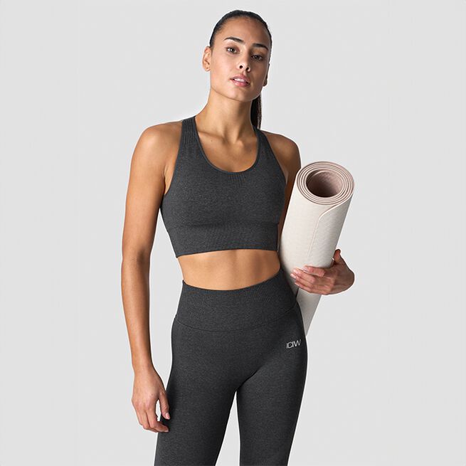 Soft Seamless Sport-BH Grå