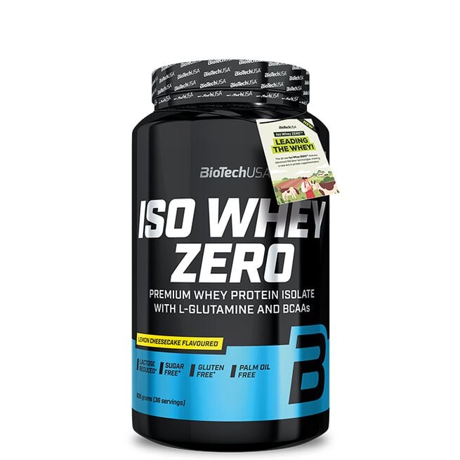 Iso Whey Zero Laktosreducerat Vassleproteinisolat 908 g Lemon Cheesecake
