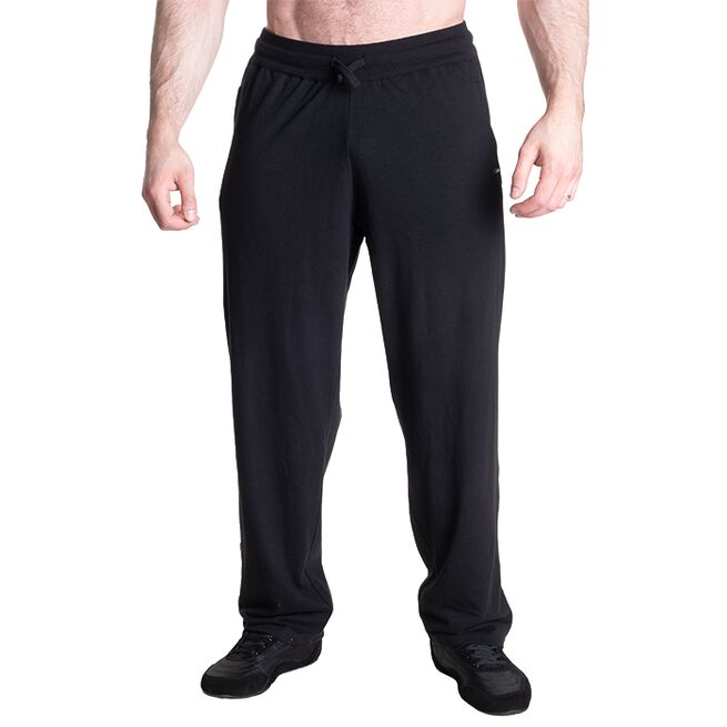 Gasp Sweatpants, Black/White