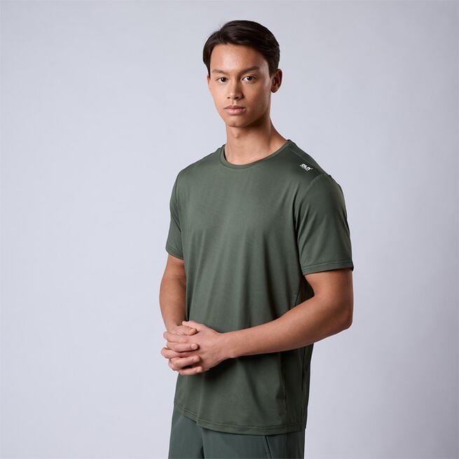 Flow Mesh T-shirt Grön