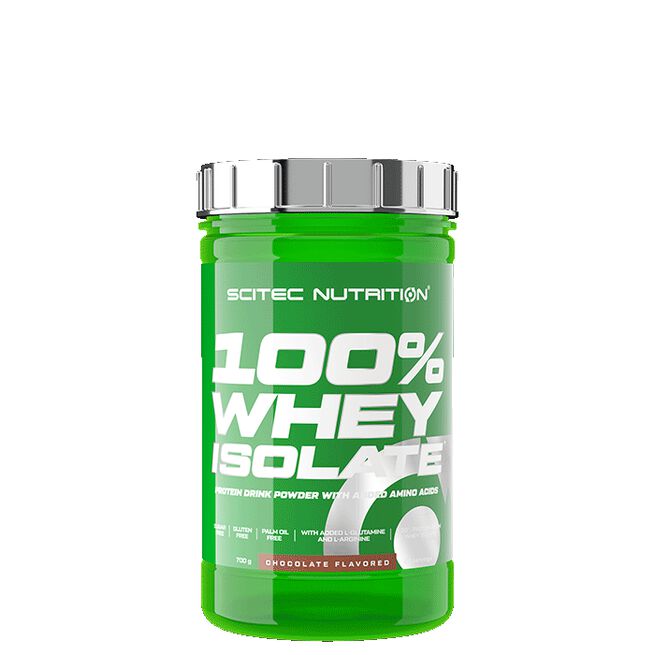 100 % Whey Isolate Vassleprotein 700 g Chocolate