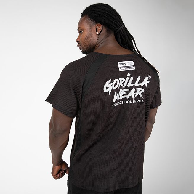 Augustine Old School Work Out Top, Black