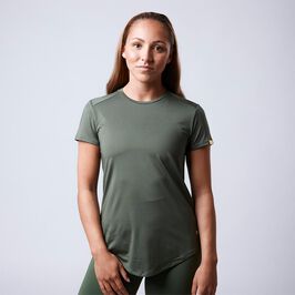 CLN Lucy ws T-shirt, Moss Green, L  Lucy ws T-shirt, Moss Green